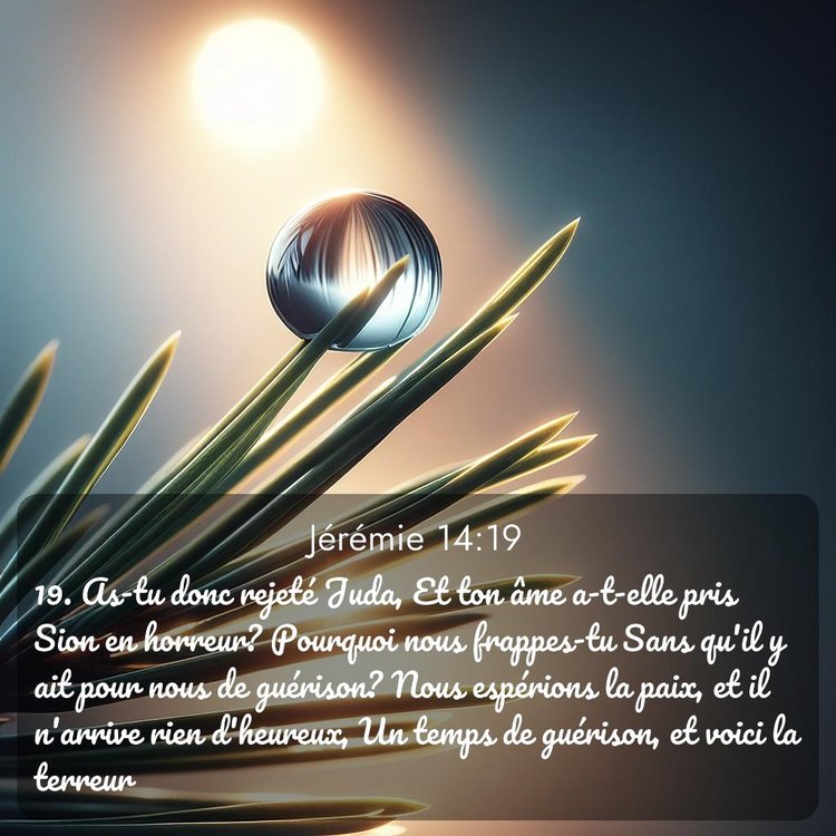 image nature avec verset biblique de la Bible
