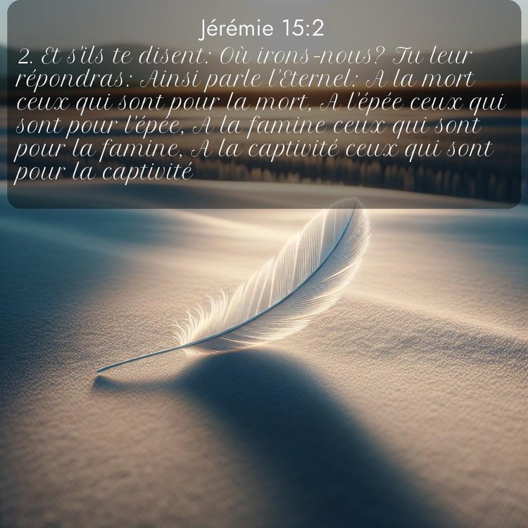 image nature avec verset biblique de la Bible