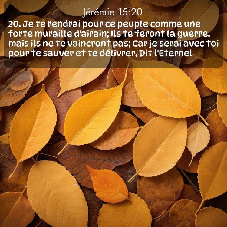 image nature avec verset biblique de la Bible