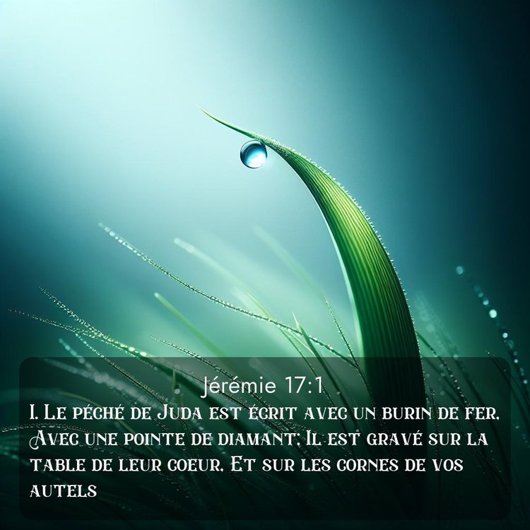 image nature avec verset biblique de la Bible