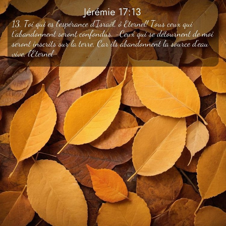 image nature avec verset biblique de la Bible