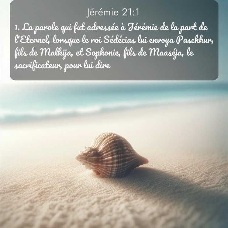 Segond Jérémie 21:1