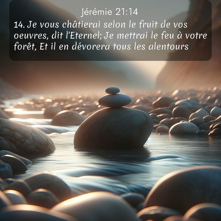image nature avec verset biblique de la Bible