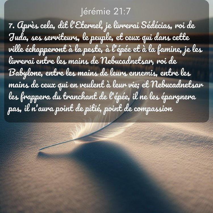 image nature avec verset biblique de la Bible