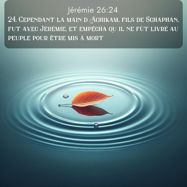 image nature avec verset biblique de la Bible