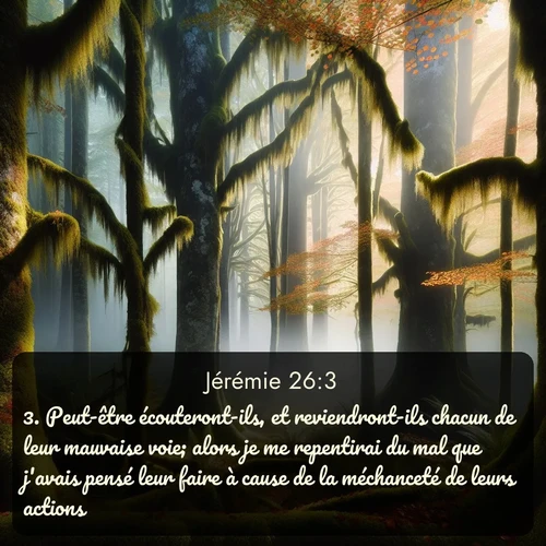 Segond 24 26:3