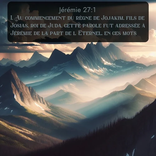 Segond 24 27:1