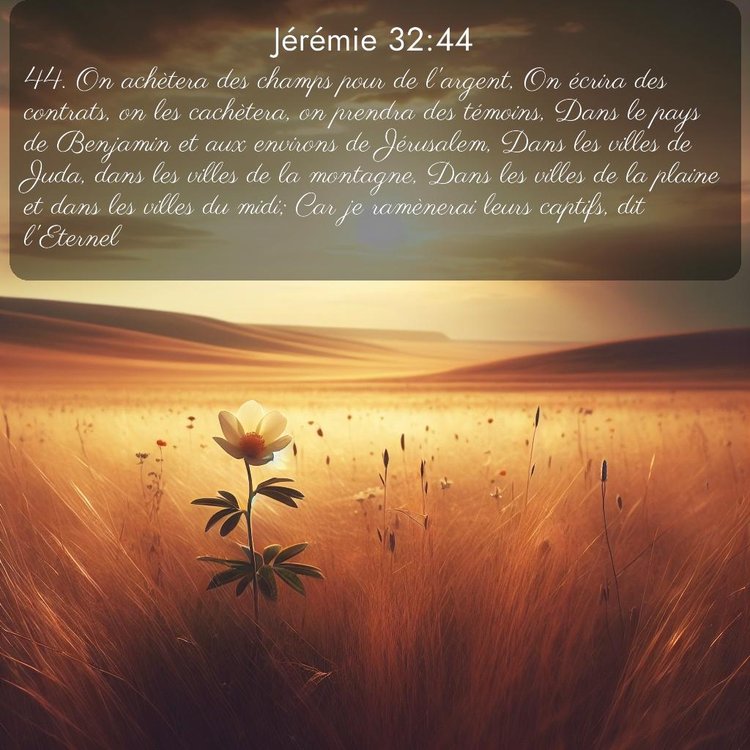 image nature avec verset biblique de la Bible