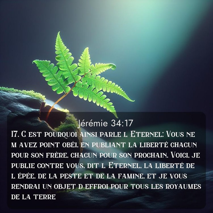image nature avec verset biblique de la Bible