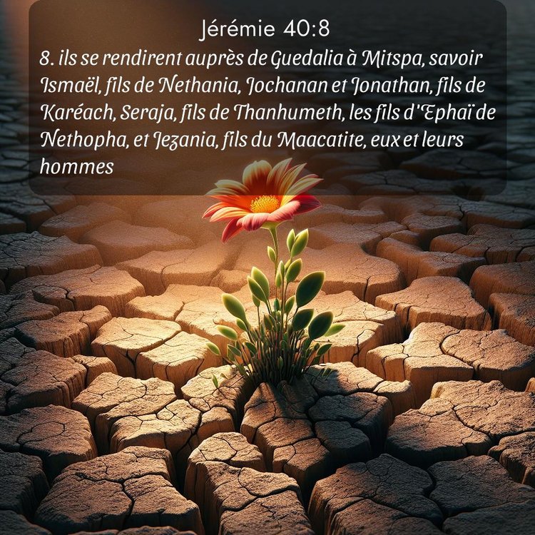 image nature avec verset biblique de la Bible