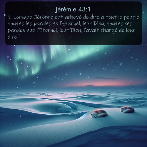 Segond 24 43:1