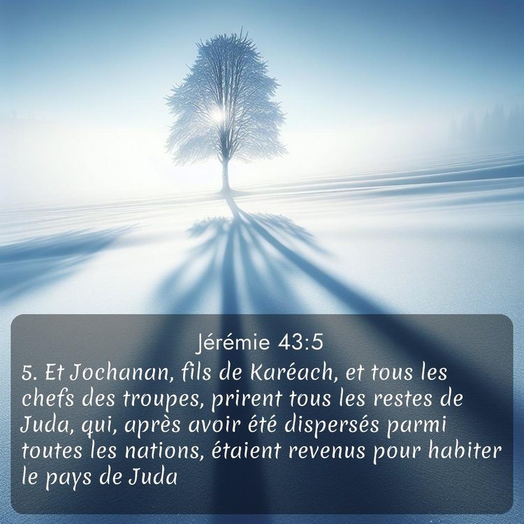 image nature avec verset biblique de la Bible