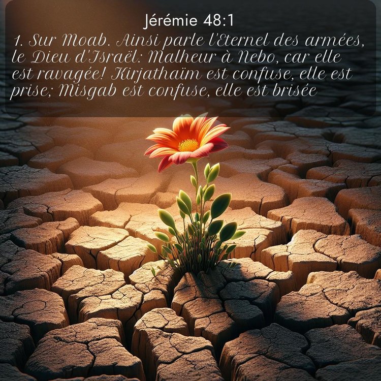 Segond Jérémie 48:1