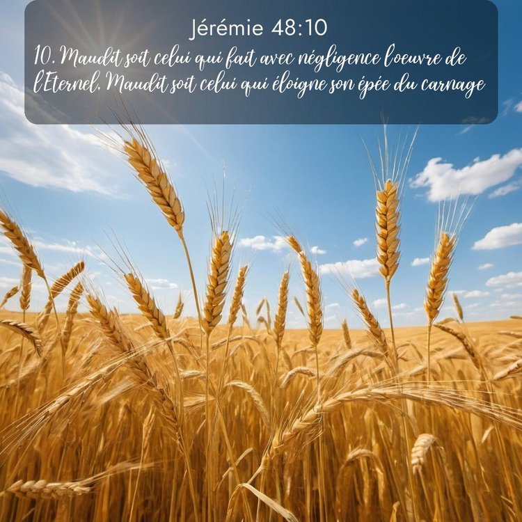 image nature avec verset biblique de la Bible