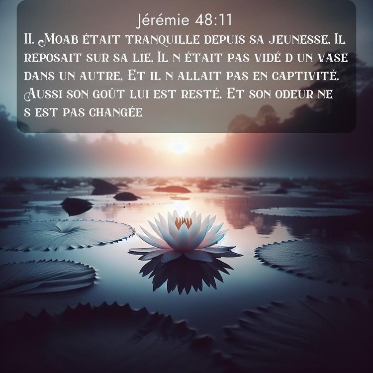image nature avec verset biblique de la Bible