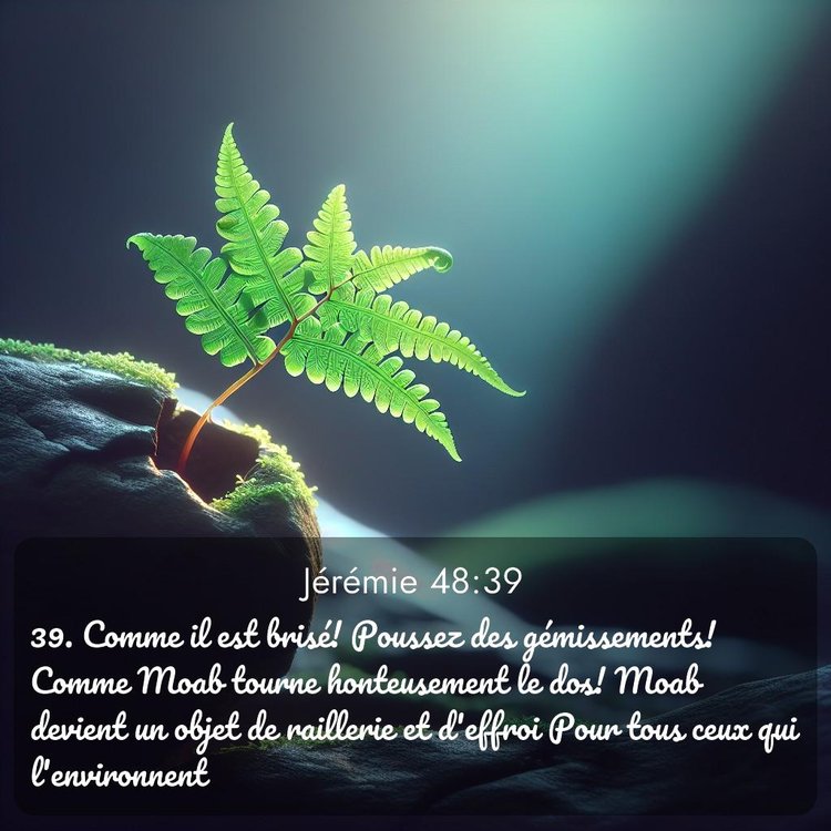 image nature avec verset biblique de la Bible