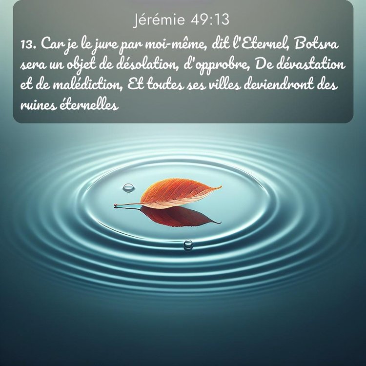 image nature avec verset biblique de la Bible