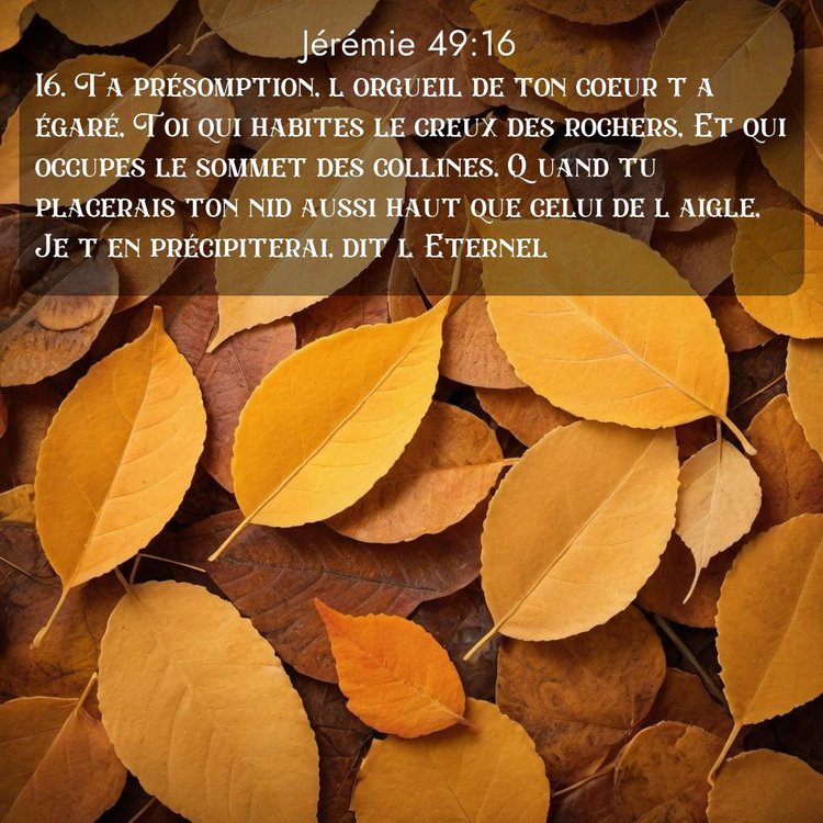 image nature avec verset biblique de la Bible