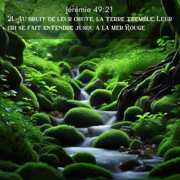 image nature avec verset biblique de la Bible