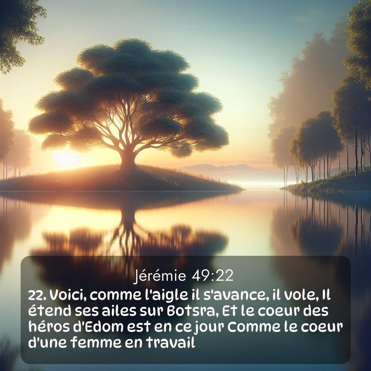 image nature avec verset biblique de la Bible