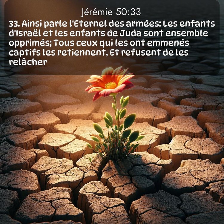 Segond Jérémie 50:33