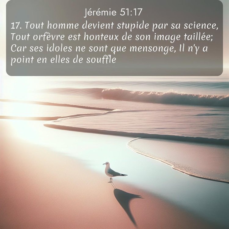 Segond Jérémie 51:17