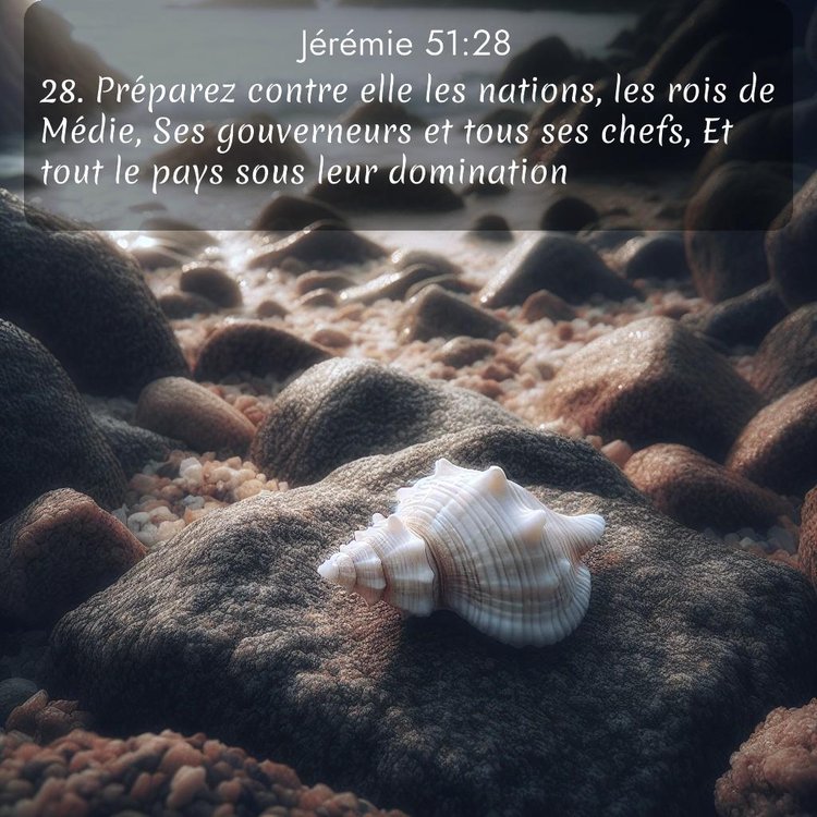 Segond Jérémie 51:28