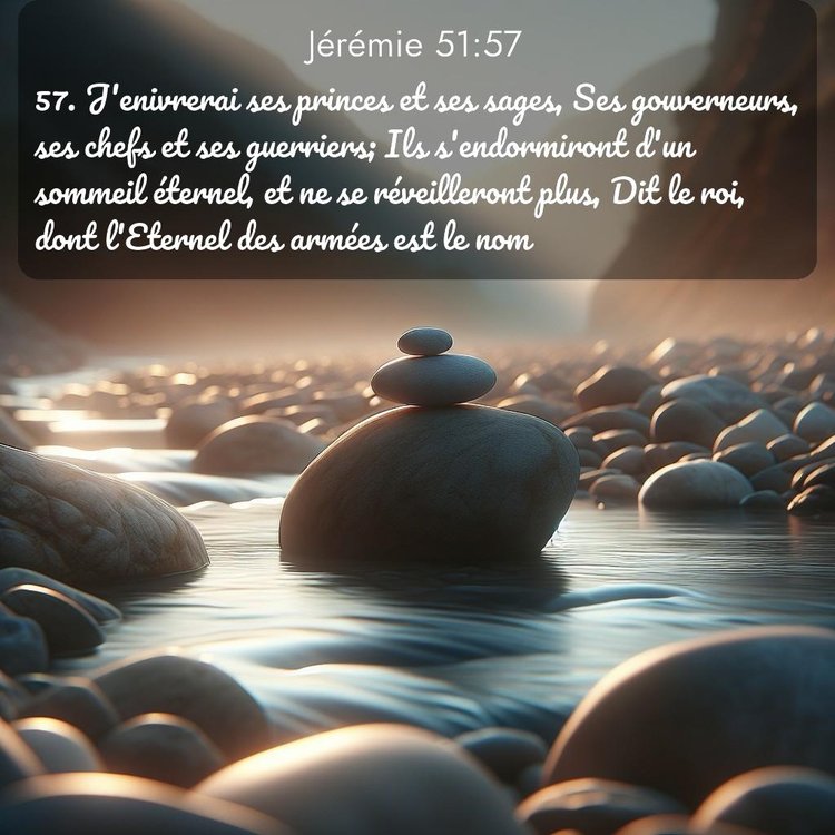 Segond Jérémie 51:57