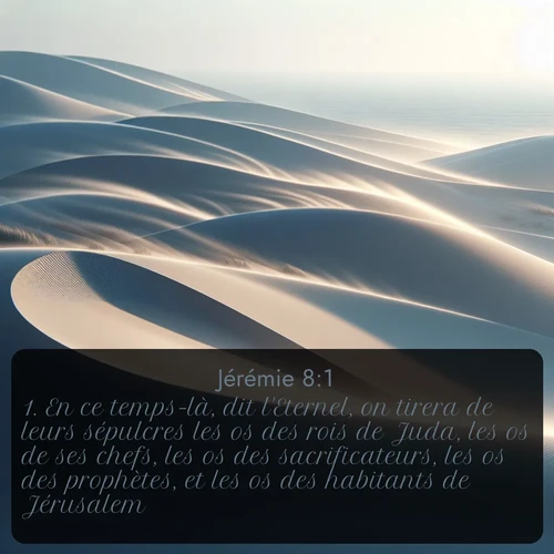 Segond 24 8:1