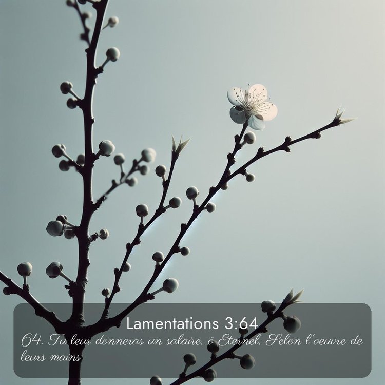 image nature avec verset biblique de la Bible