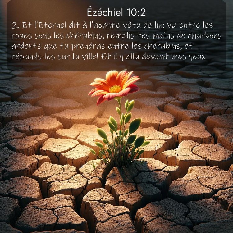 image nature avec verset biblique de la Bible