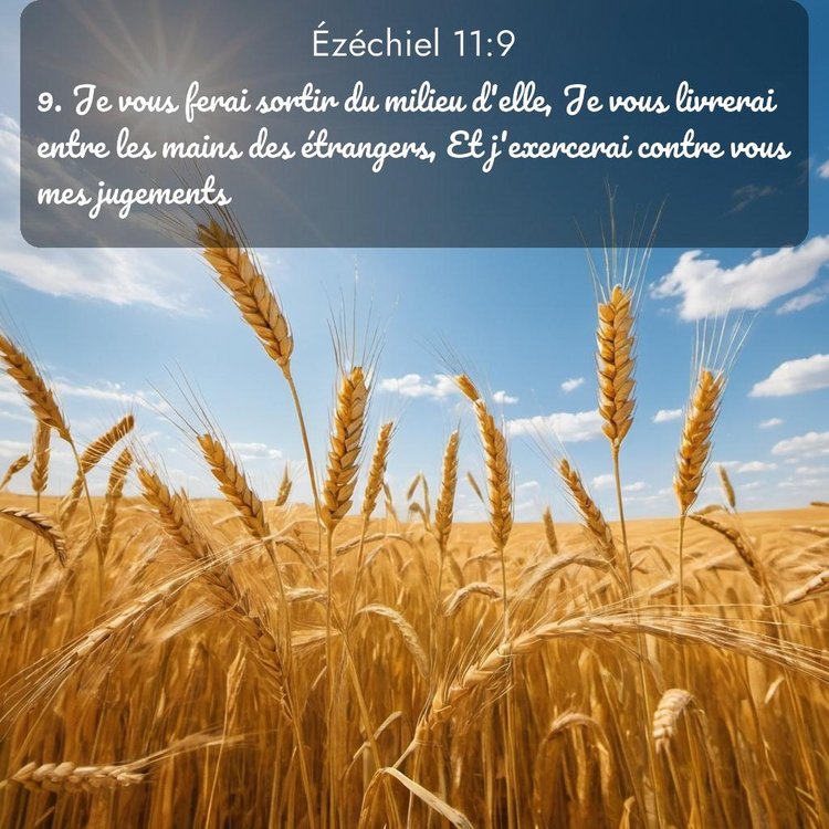 Segond Ézéchiel 11:9