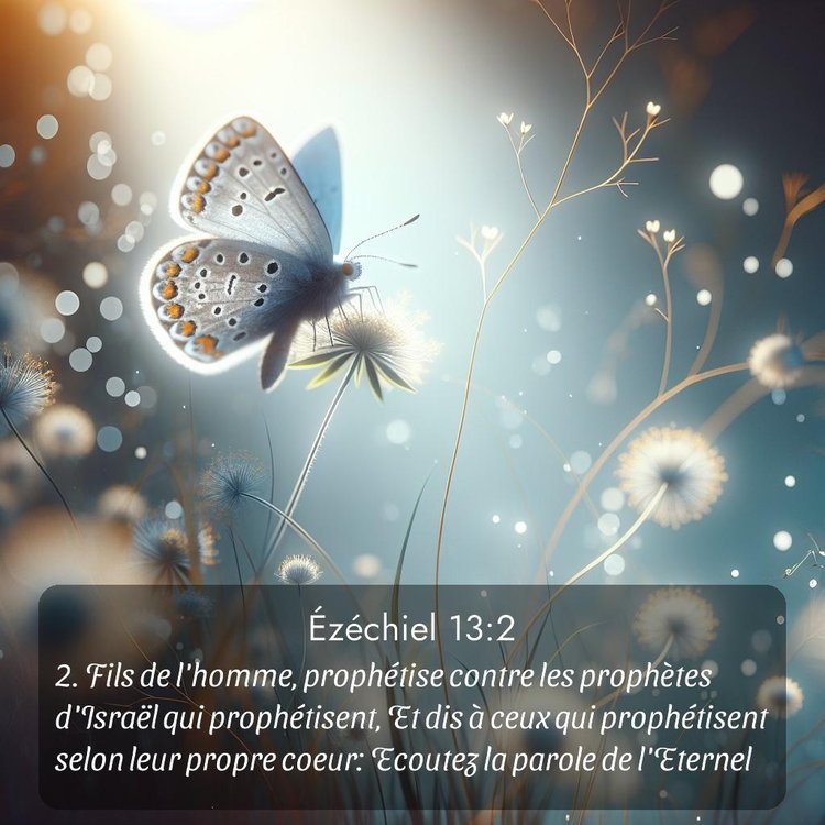 Segond Ézéchiel 13:2