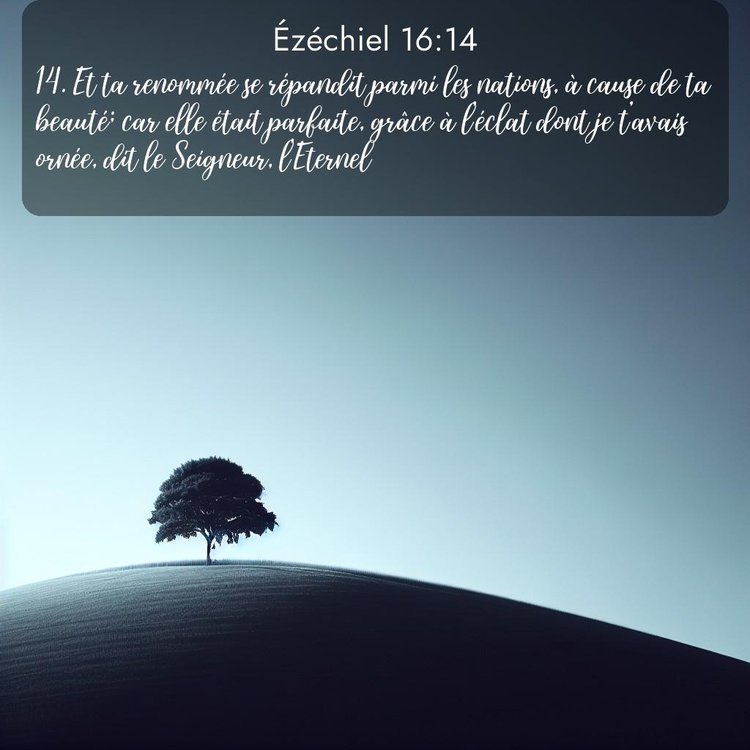 image nature avec verset biblique de la Bible