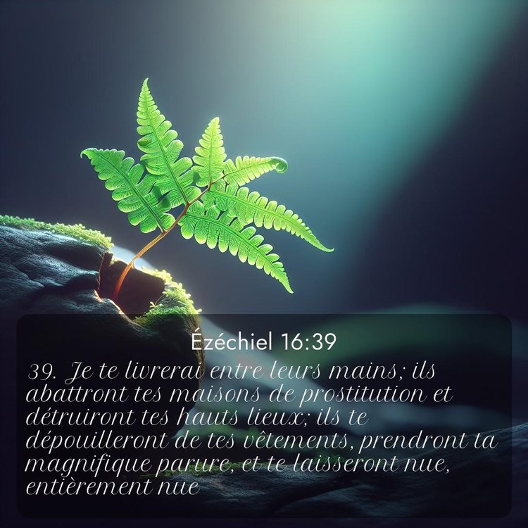 image nature avec verset biblique de la Bible