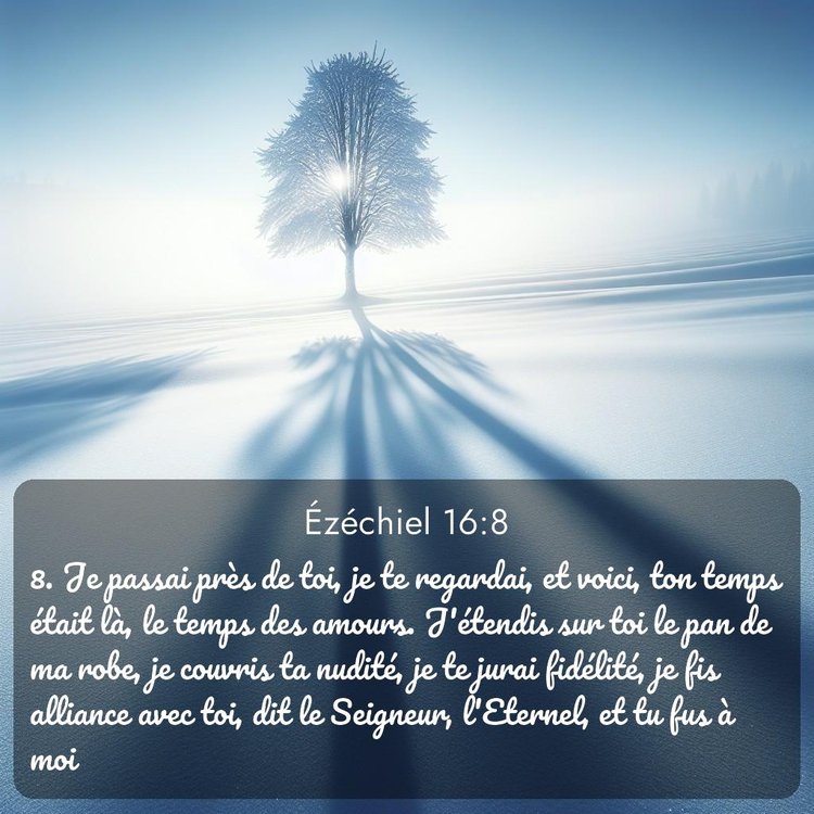 image nature avec verset biblique de la Bible