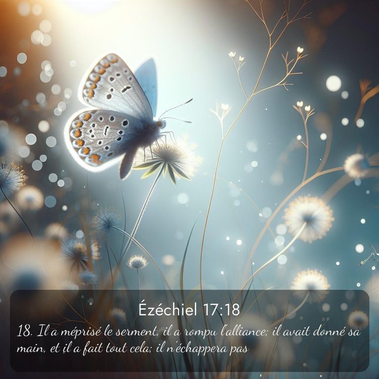 Segond Ézéchiel 17:18