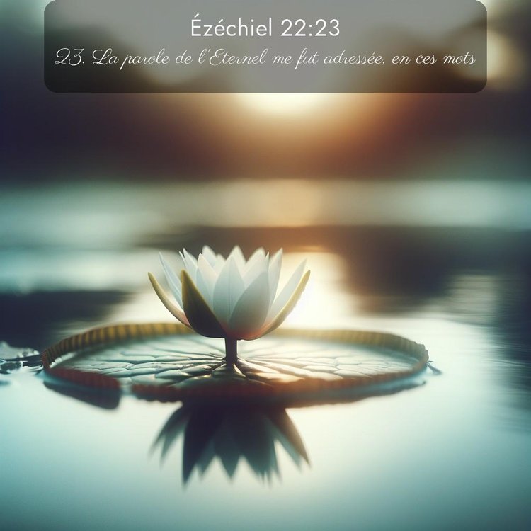 image nature avec verset biblique de la Bible