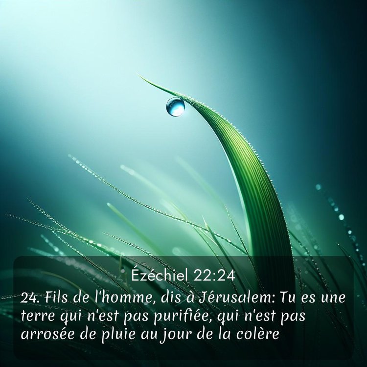 image nature avec verset biblique de la Bible