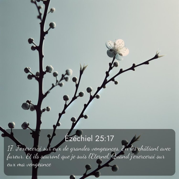 image nature avec verset biblique de la Bible