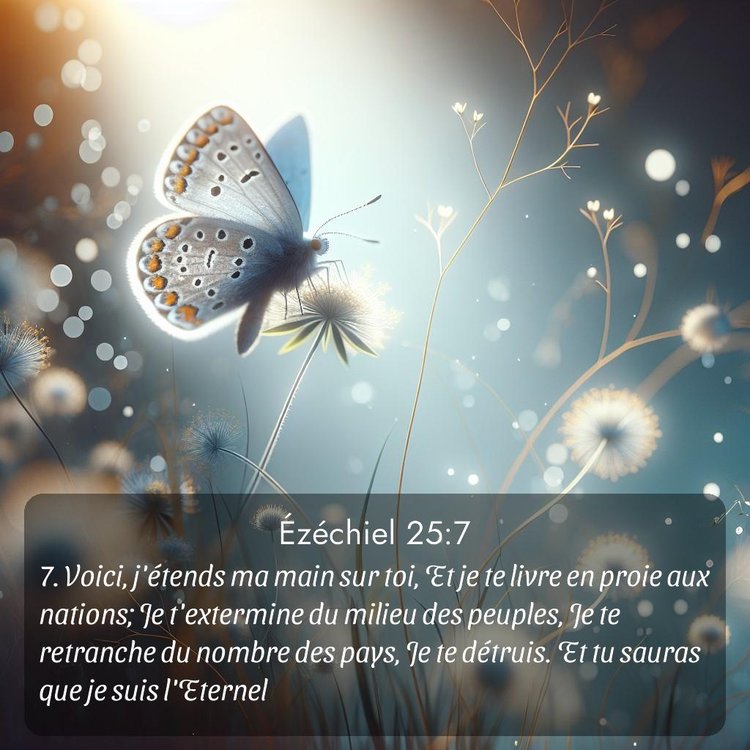 image nature avec verset biblique de la Bible