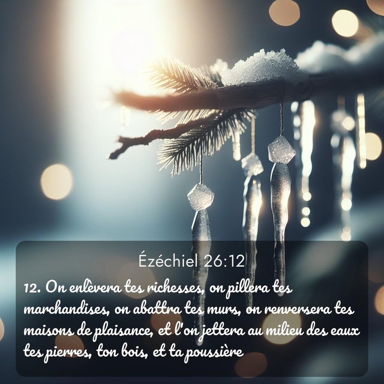 image nature avec verset biblique de la Bible