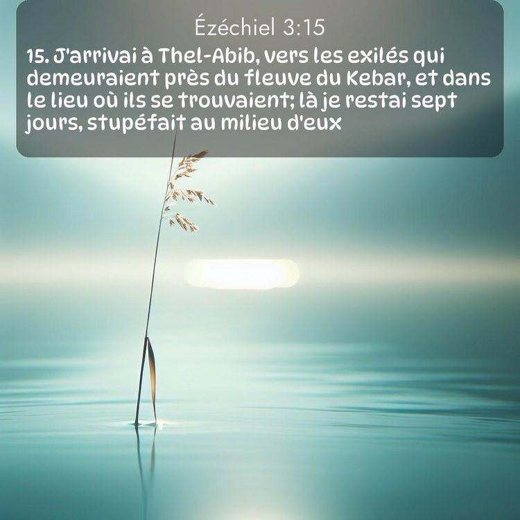image nature avec verset biblique de la Bible