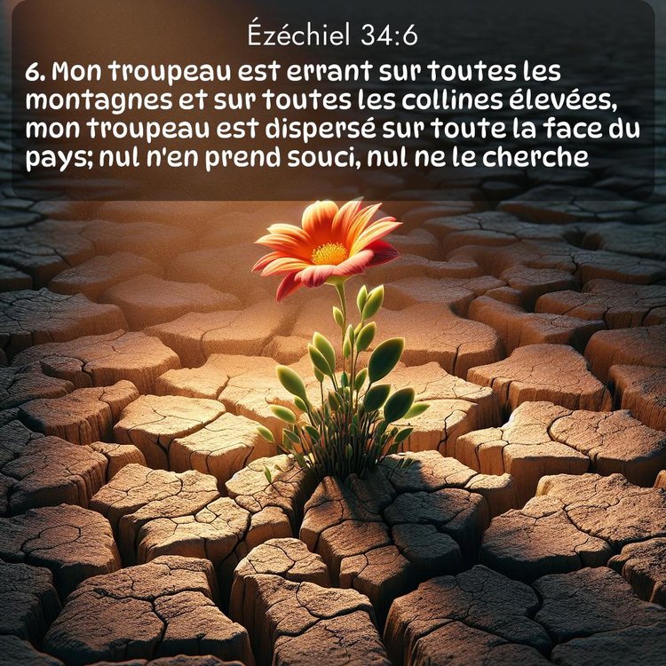 Segond Ézéchiel 34:6