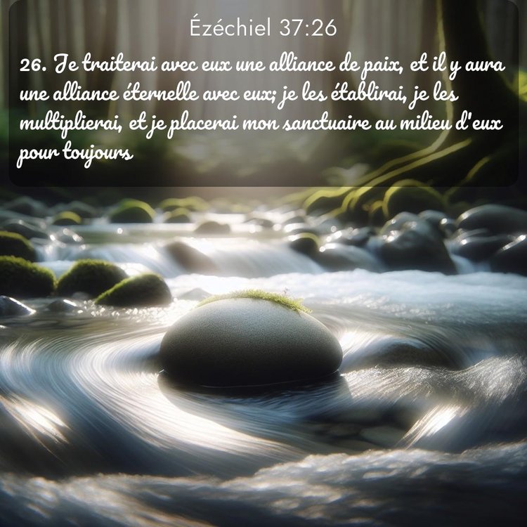 image nature avec verset biblique de la Bible