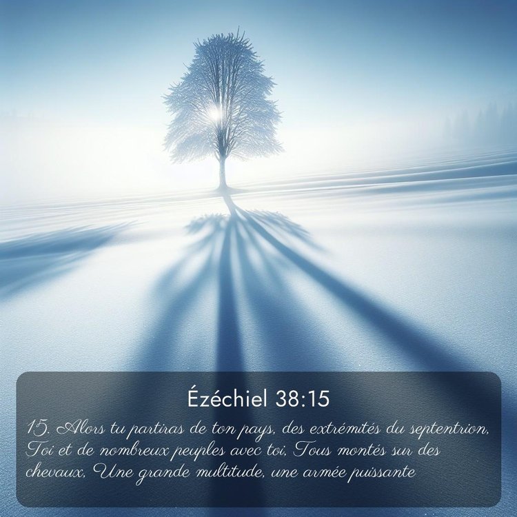 Segond Ézéchiel 38:15