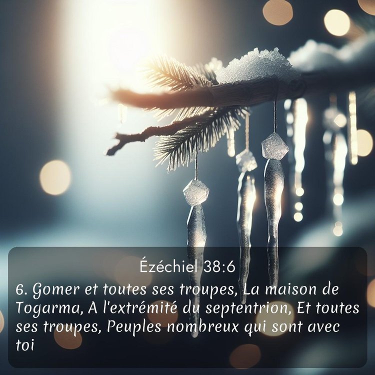 Segond Ézéchiel 38:6