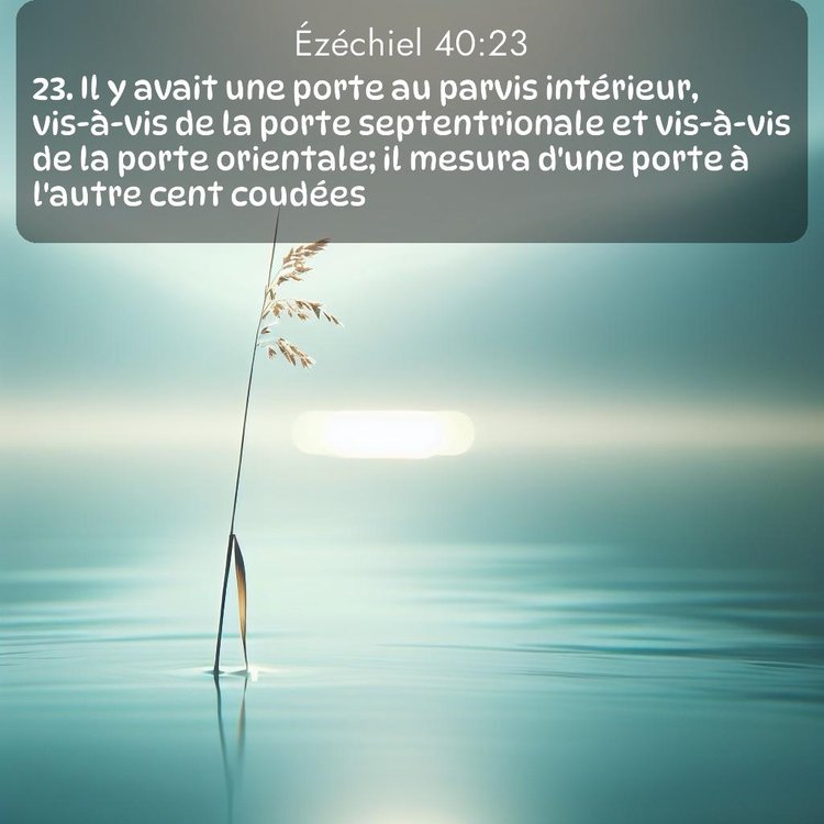 image nature avec verset biblique de la Bible