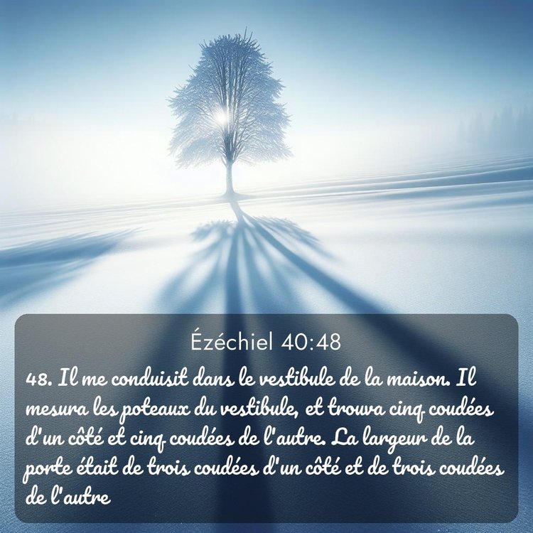 image nature avec verset biblique de la Bible