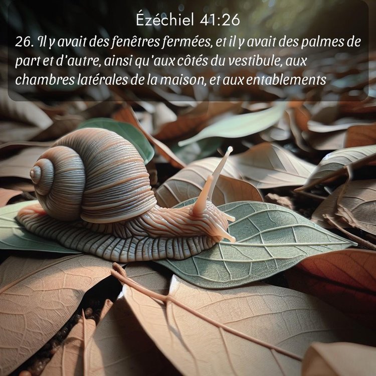 Segond Ézéchiel 41:26